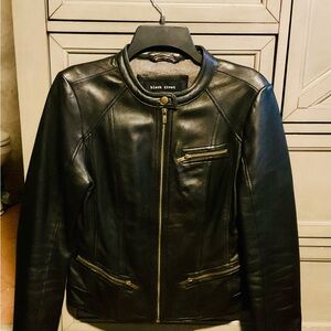 Black Rivet Women's Black Leather Jacket from Wilson’s Leather